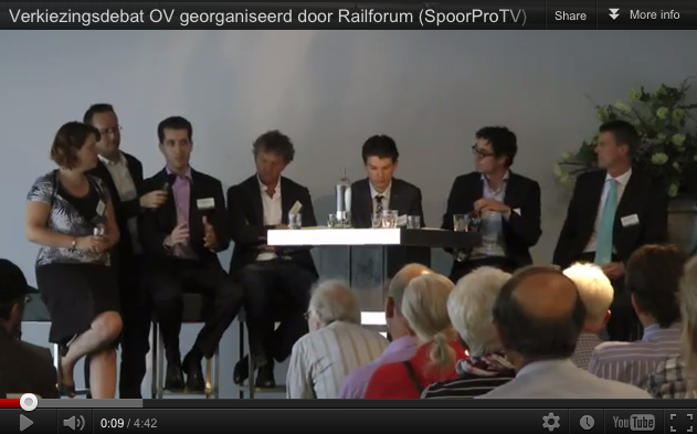 Verkiezingsdebat OV, Railforum