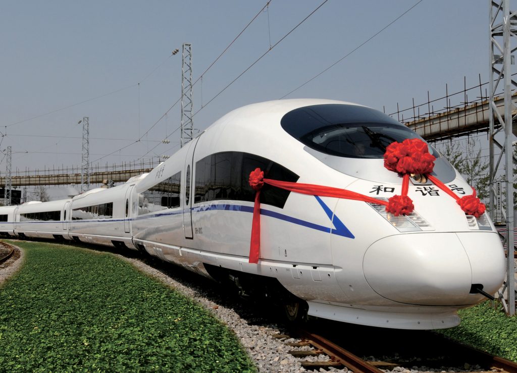 hogesnelheidstrein, Beijing-Tianjin, China, Siemens