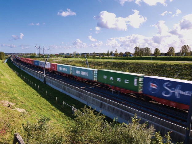 goederentrein, Betuweroute