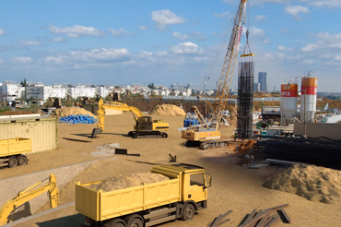 Werkzaamheden, lightrail-project, Tel Aviv