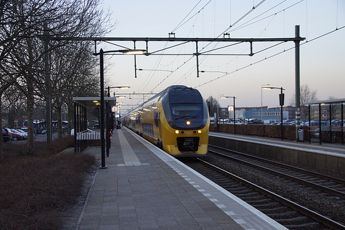 Intercity, NS, station Elst