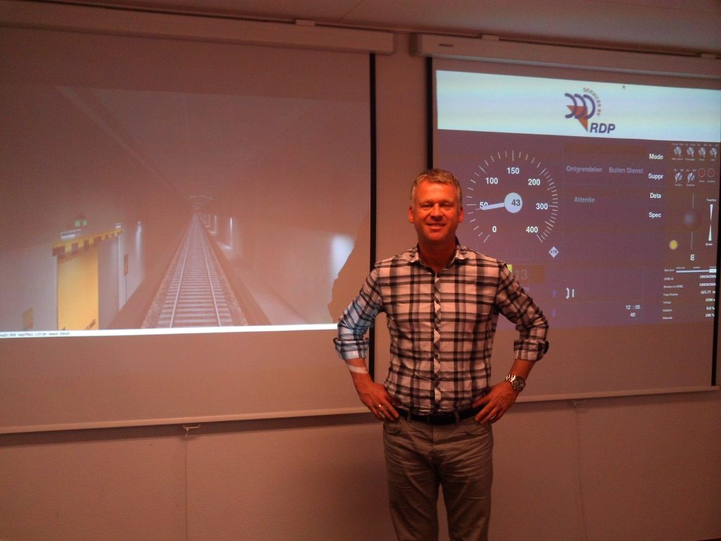 Johan Willemen, directeur, RDP Services, ERTMS-simulator