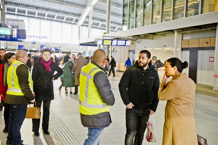 Utrecht Centraal, station, gestrande reizigers