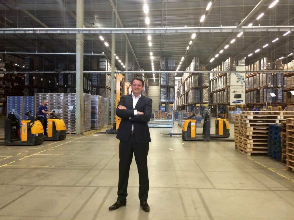 Directeur Logistic Operations Robert van der Waal van Samsung