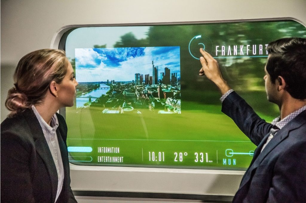 Augmented Window, Hyperloop Transportation Technologies