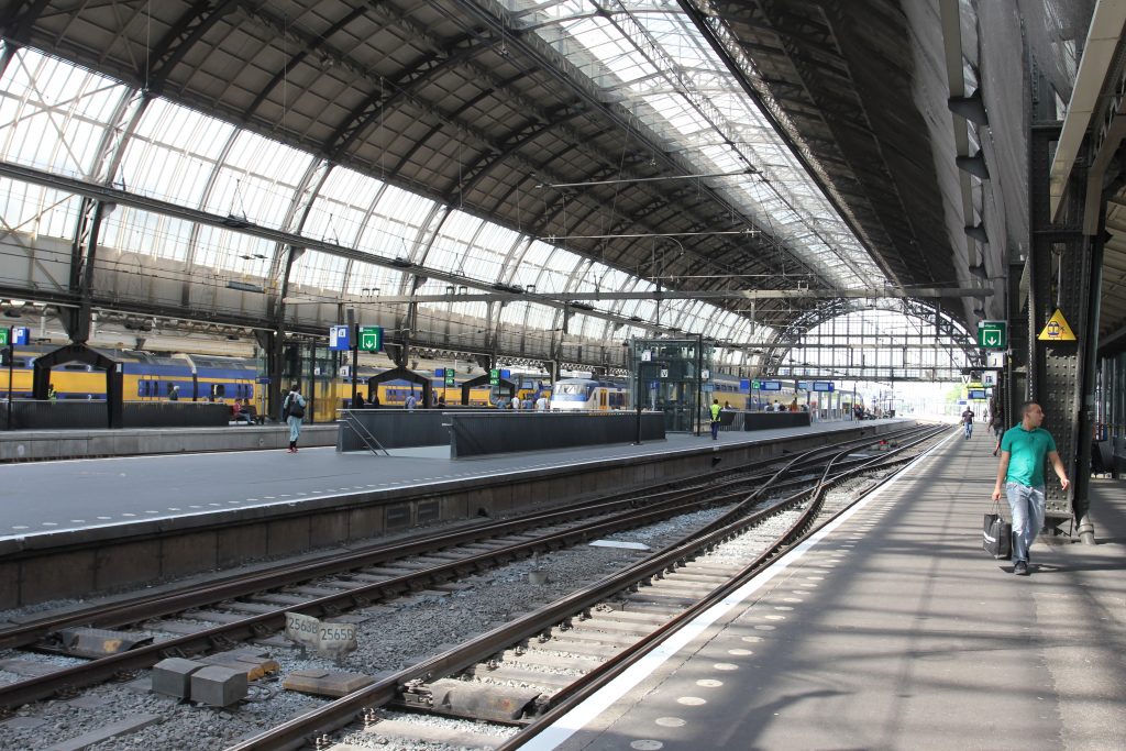 Station Amsterdam Centraal, treinstation