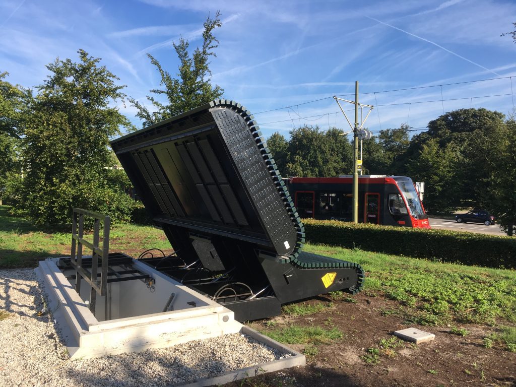 Voedingsstation tramnetwerk Koekamp Den Haag