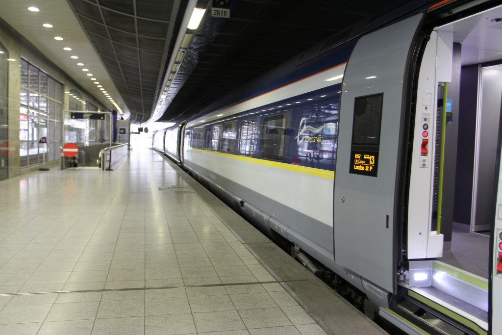 De Siemens Velaro e320 hogesnelheidstrein van Eurostar