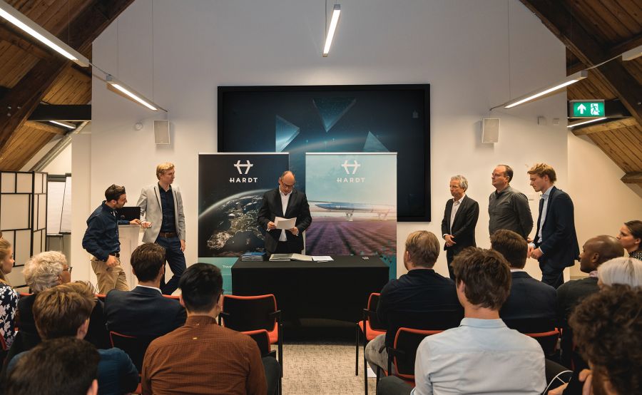 Hardt maakt bekend 1,25 miljoen euro te hebben ingezameld voor de ontwikkeling van een Hyperloop-testtraject