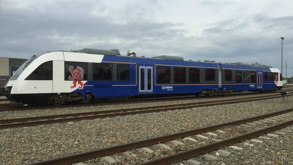 Lint trein Maaslijn Limburg
