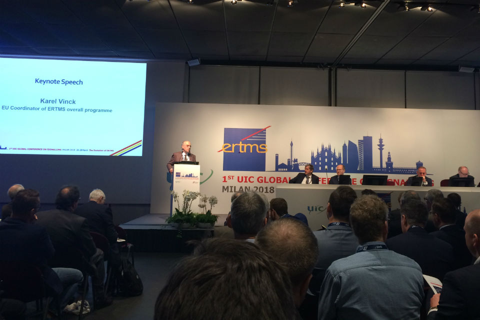 Karel Vinck, EU-coördinator ERTMS-programma