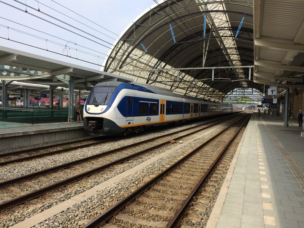 NS-trein op station Zwolle