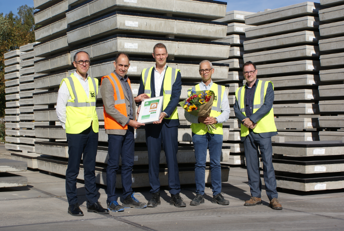 Betonproducent De Meteoor ontvangt een CSC-certificaat, bron: Kiwa