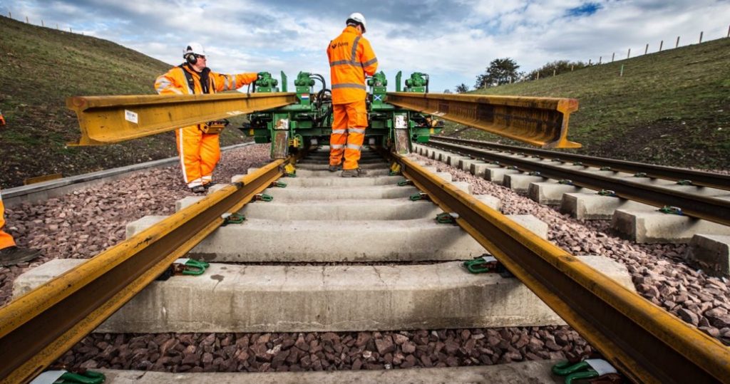 Network Rail legt spoor voor de grensovergang