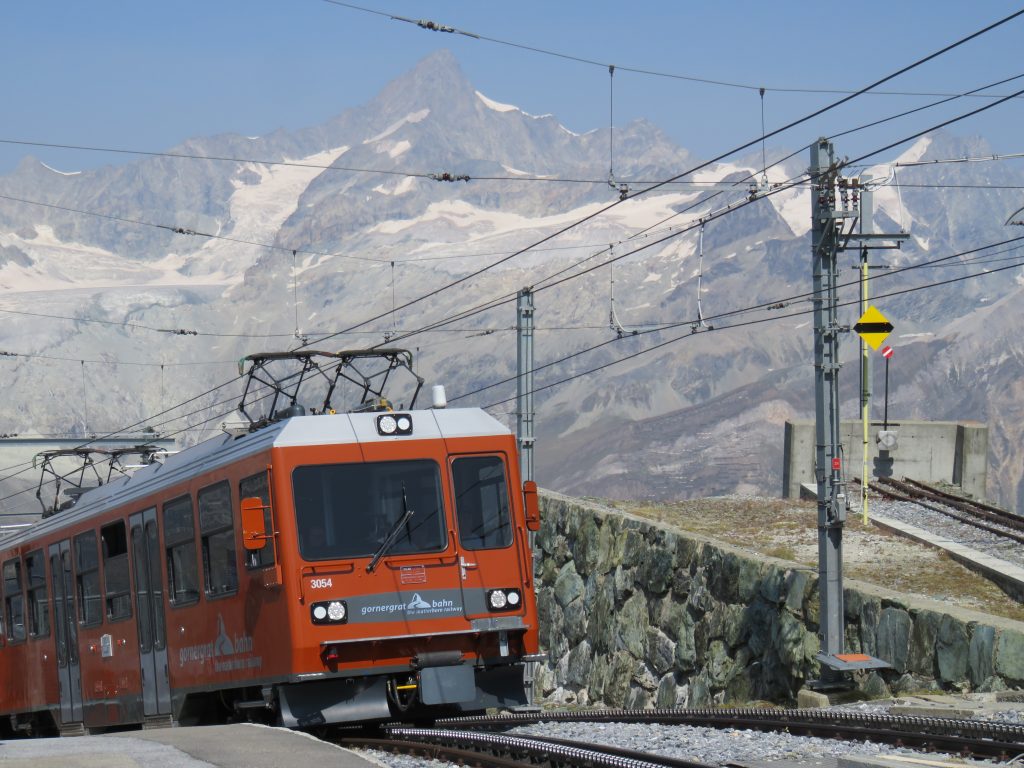 Rail Away Zwitserland, zicht op Gornergrat, foto: EO