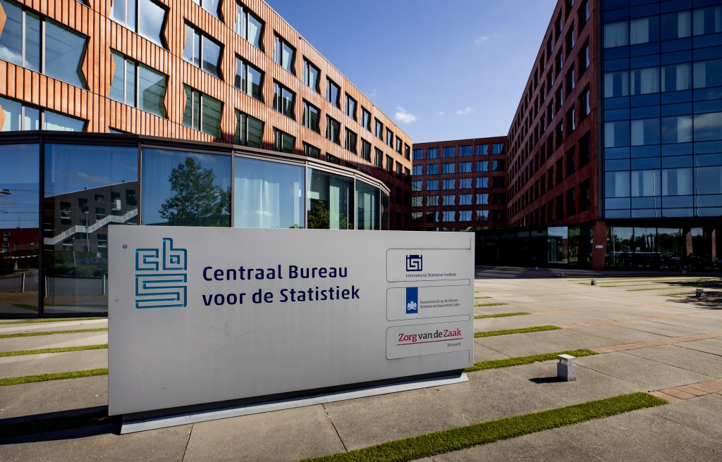 Hoofdkantoor van het Centraal Bureau voor de Statistiek (CBS), foto: ANP