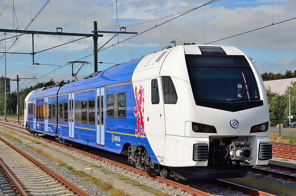 Een Arrivatrein in Heerlen, foto: Rene Hameleers/Arriva