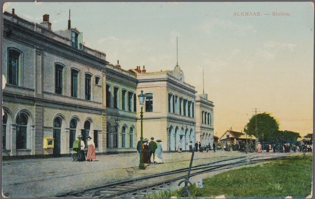 Station Alkmaar rond 1870