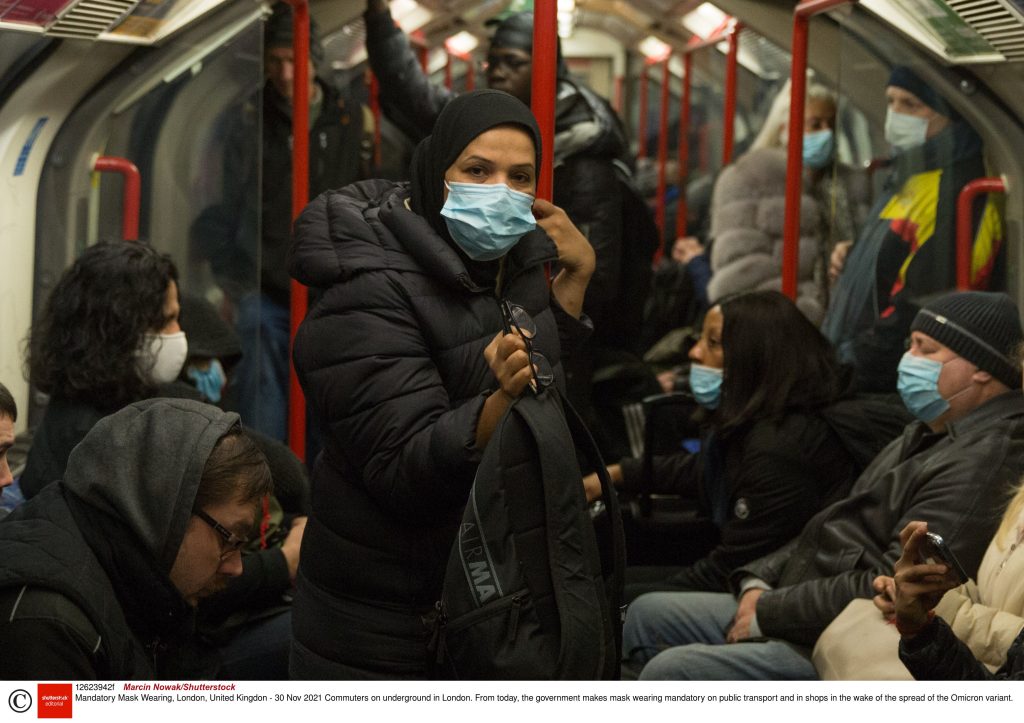 Reizigers in de London Underground, foto: ANP