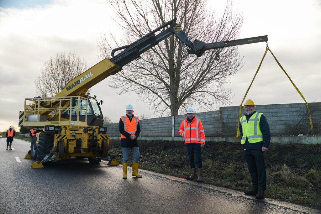 De aftrap voor de werkzaamheden aan de Uithoornlijn