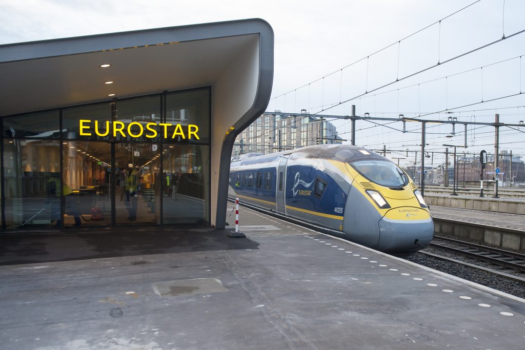 Eurostar-terminal Amsterdam Centraal