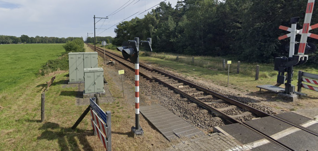 overweg bij Vilsteren