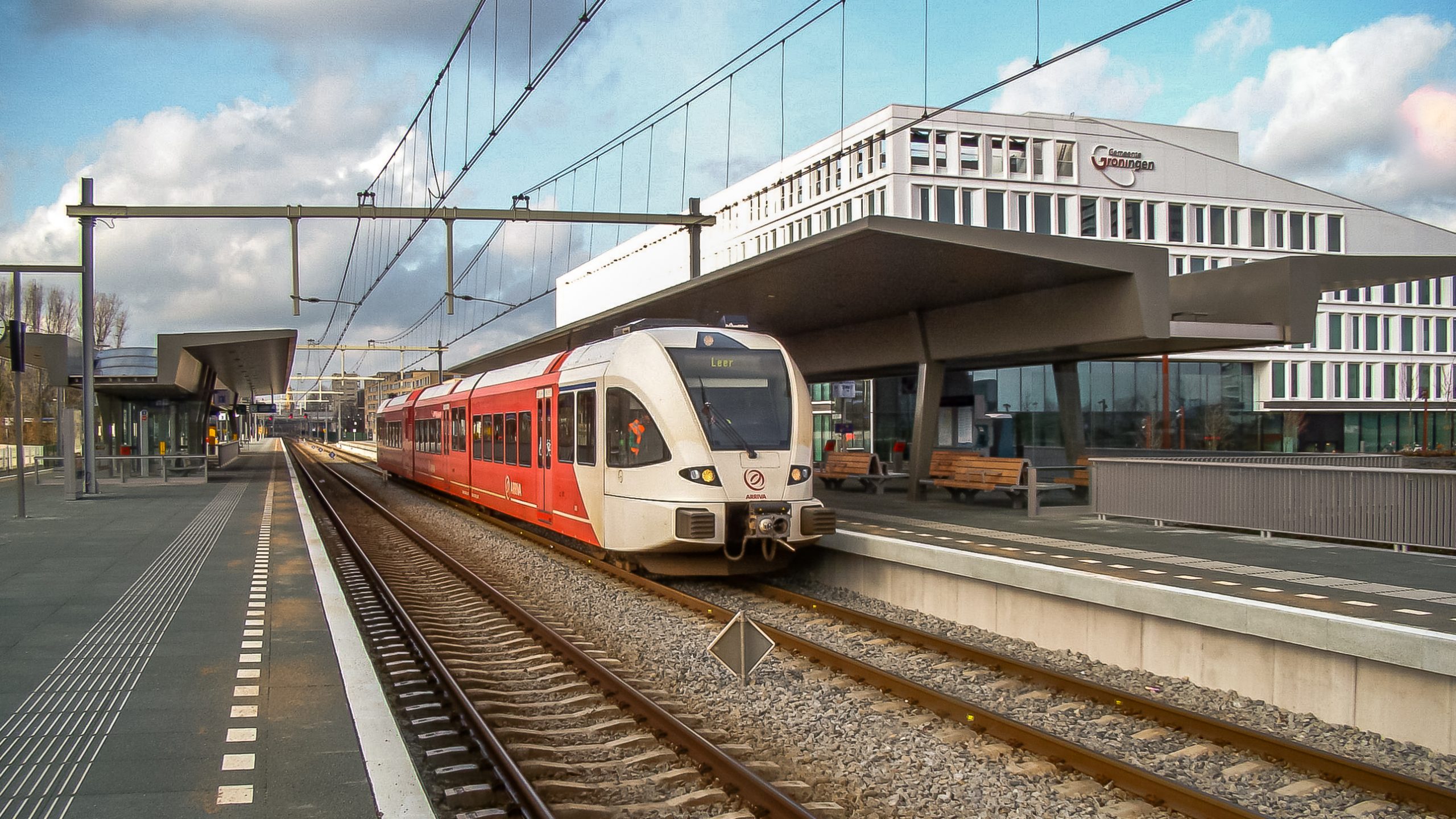 Geen treinverkeer tussen Assen en Groningen door stroomstoring