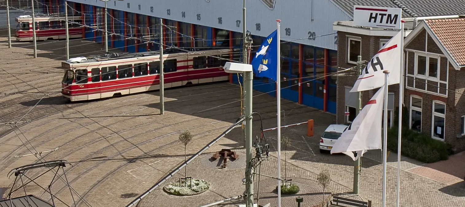 Verbouwing tramremise Scheveningen in volle gang