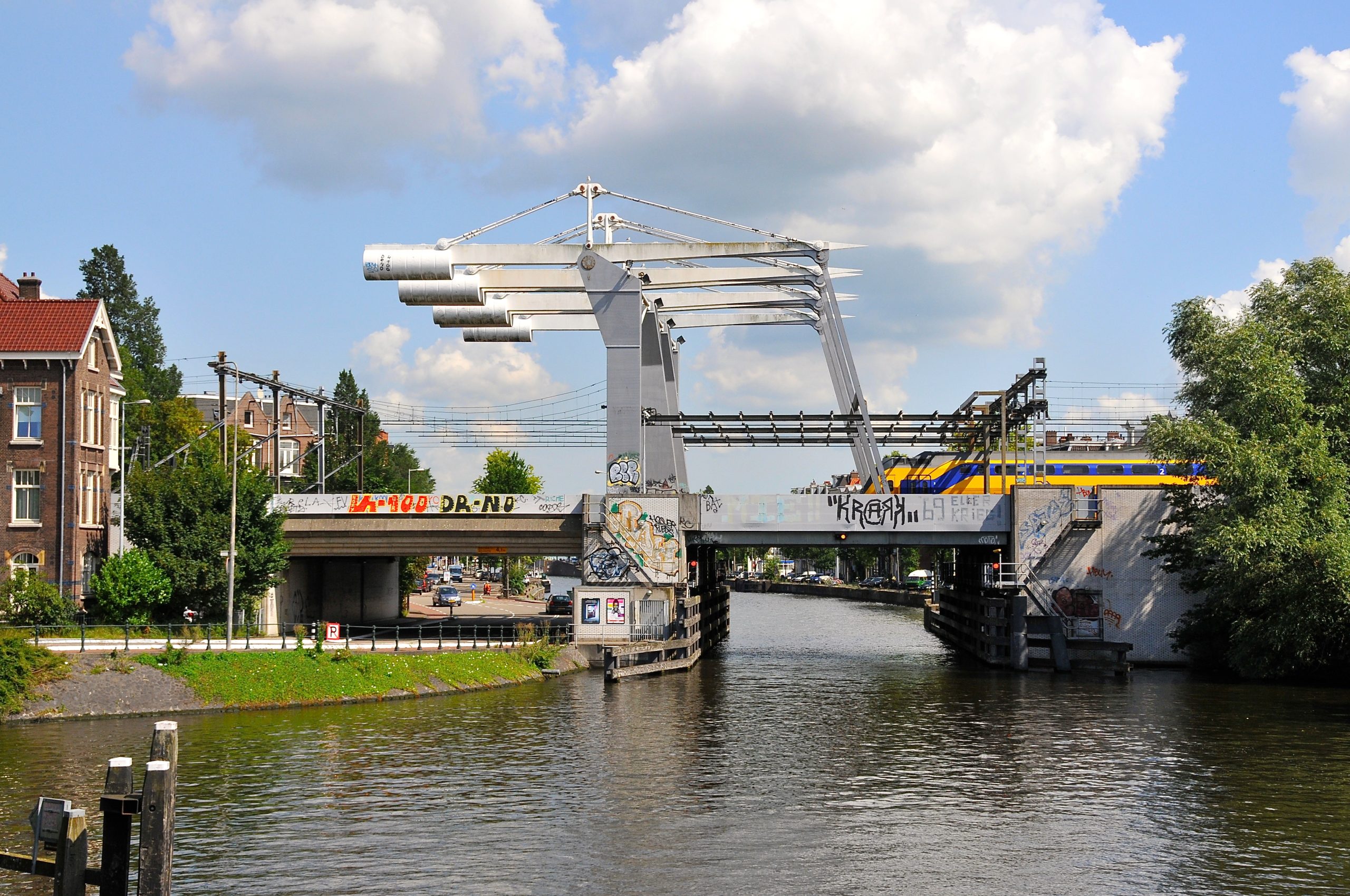 Ook ten westen van Amsterdam Centraal krijgen drie spoorbruggen een opknapbeurt