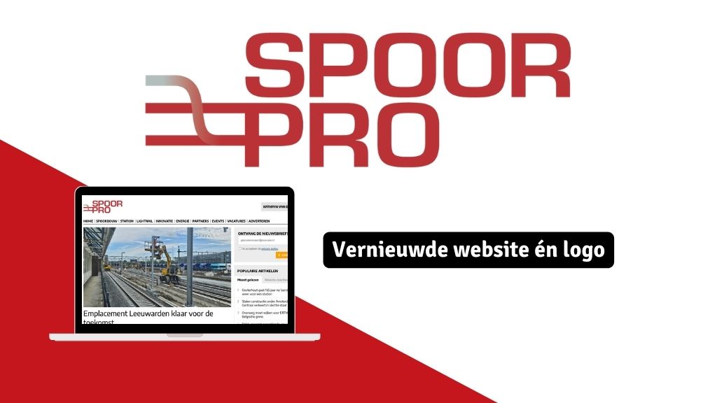 SpoorPro nieuwe website + logo
