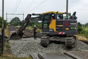 werkzaamheden aan het spoor