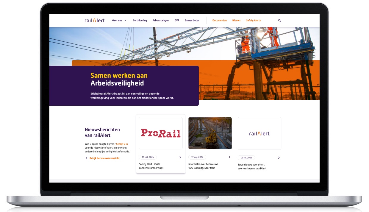 RailAlert wil gebruiksvriendelijker worden met nieuwe website