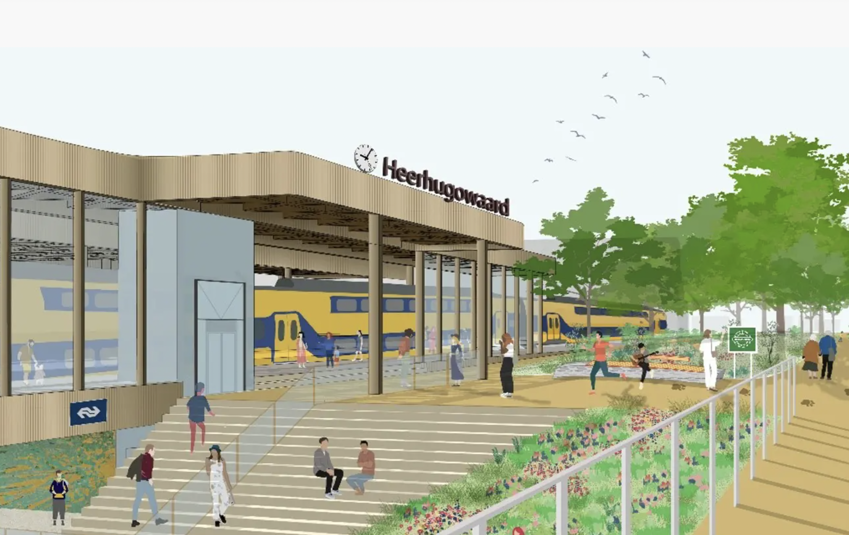 Station Heerhugowaard wordt OV-knooppunt Dijk en Waard