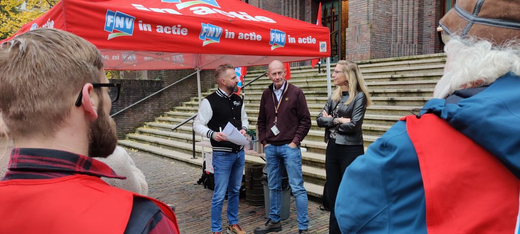 Vakbond FNV bij Inktpot ProRail